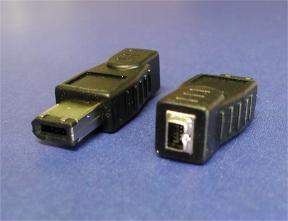 FIREWIRE ADAPTER 6PIN-M 4PIN-F