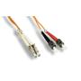 ST-LC FIBER OPTIC 3Meter 62.5 125UM Duplex Multimode